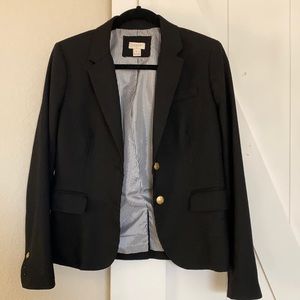 J. Crew Classic Black blazer